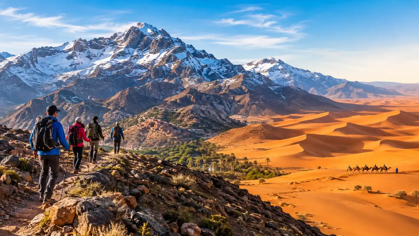 Mount Toubkal and Sahara Desert Combined Trek Guide