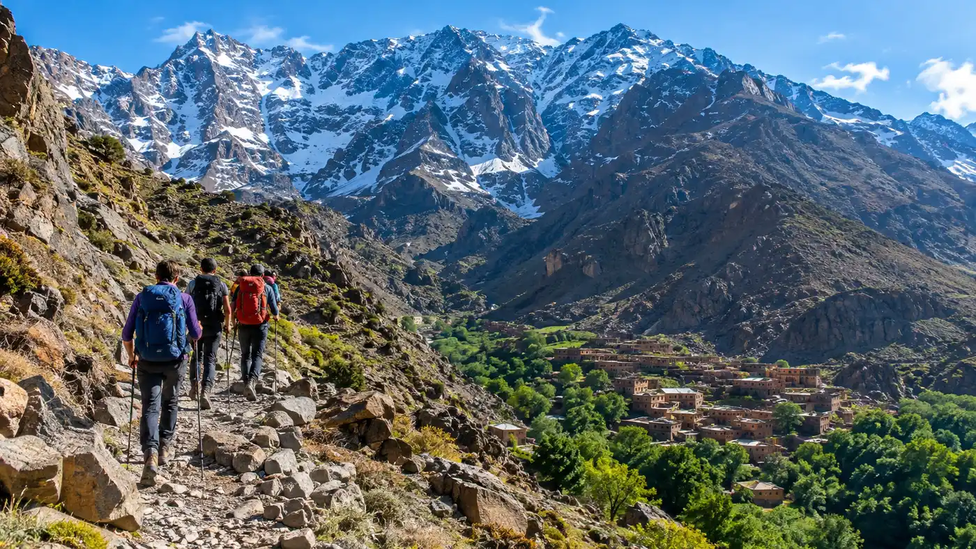 Mount Toubkal Route: From Marrakech and Imlil to the Refuge
