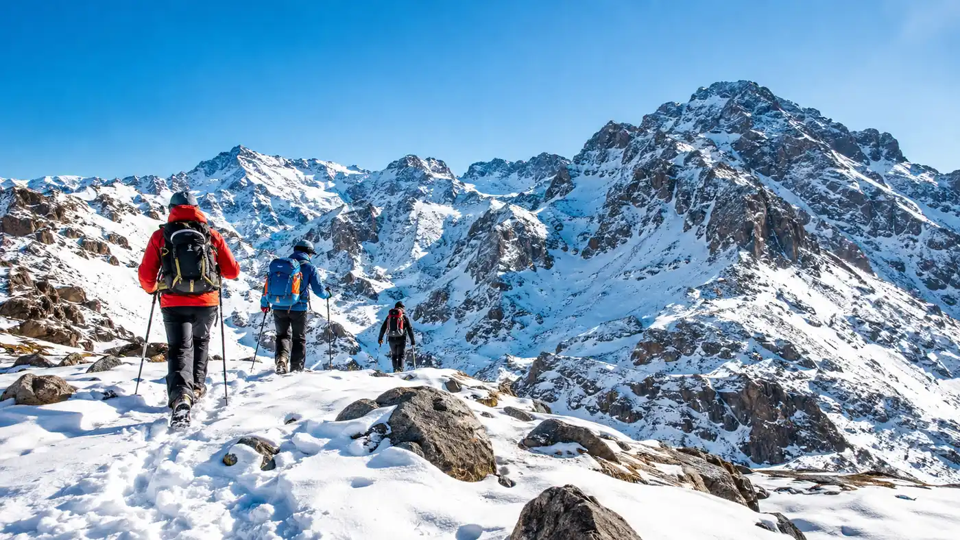 Mount Toubkal Winter Trek: Snow Climbing and Gear Guide